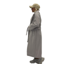 cappotto lungo con cintura bonita